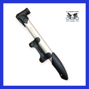 BOMBÍN GIYO PORTÁTIL ALUMINIO, 120 PSI, PARA VÁLVULA FRANCESA Y AUTO