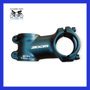 TEE A-HEAD ZOOM ALUMINIO MATE 31.8X60MM, ELEVACIÓN +7°