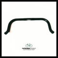 MANUBRIO BULLHORN ALUMINIO, NEGRO 420MM. 25.4MM 